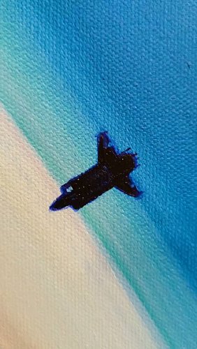 Bold brush strokes for our bold voyages to space.


