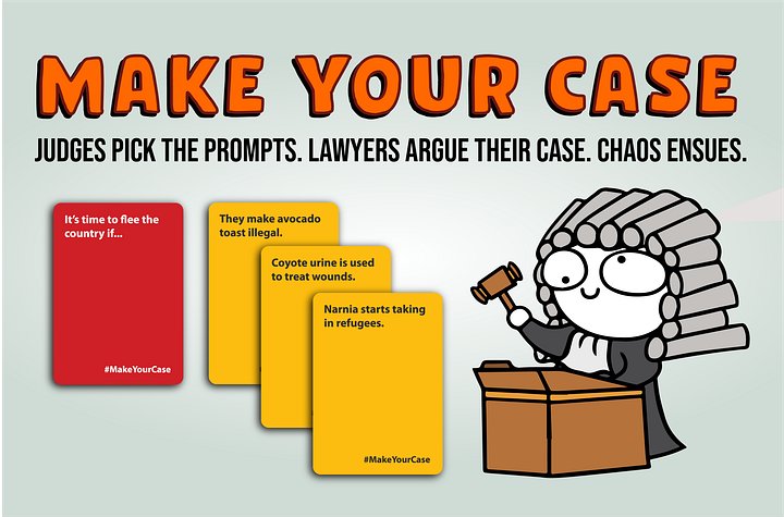Make Your Case! Party Game for those who love to Argue product image (2)