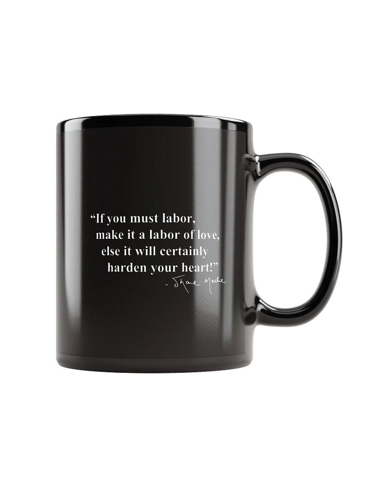 CajunSage Mug w/Quote (black) product image (3)