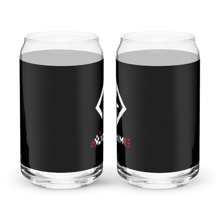 Verre en forme de canette : avec ou sans couvercle, paille en métal product image (2)