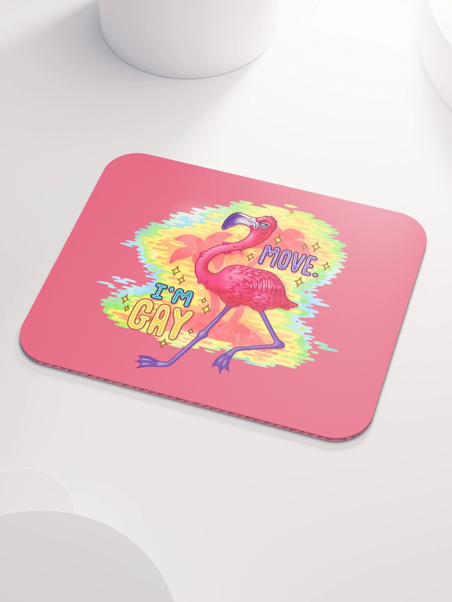 Move, I'm Gay Mousepad product image (3)