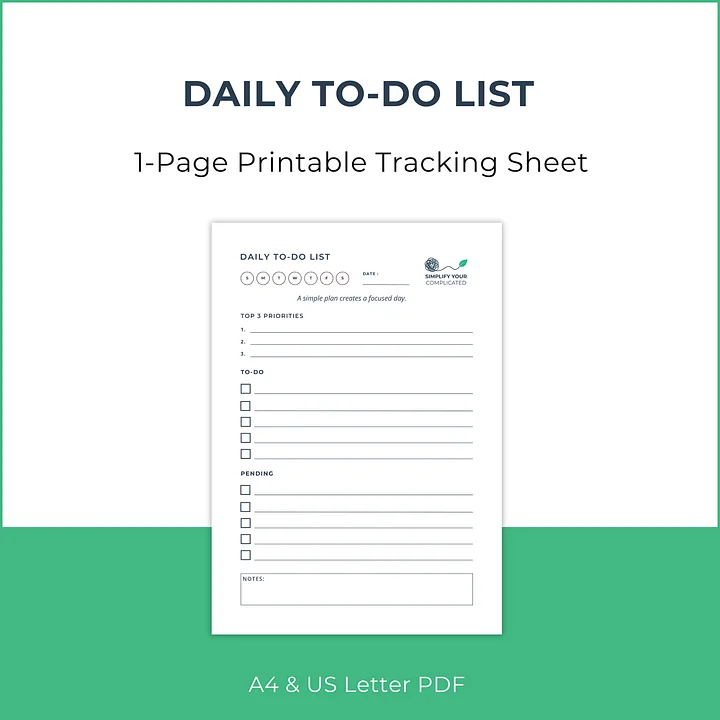 Daily To-Do List product image (1)