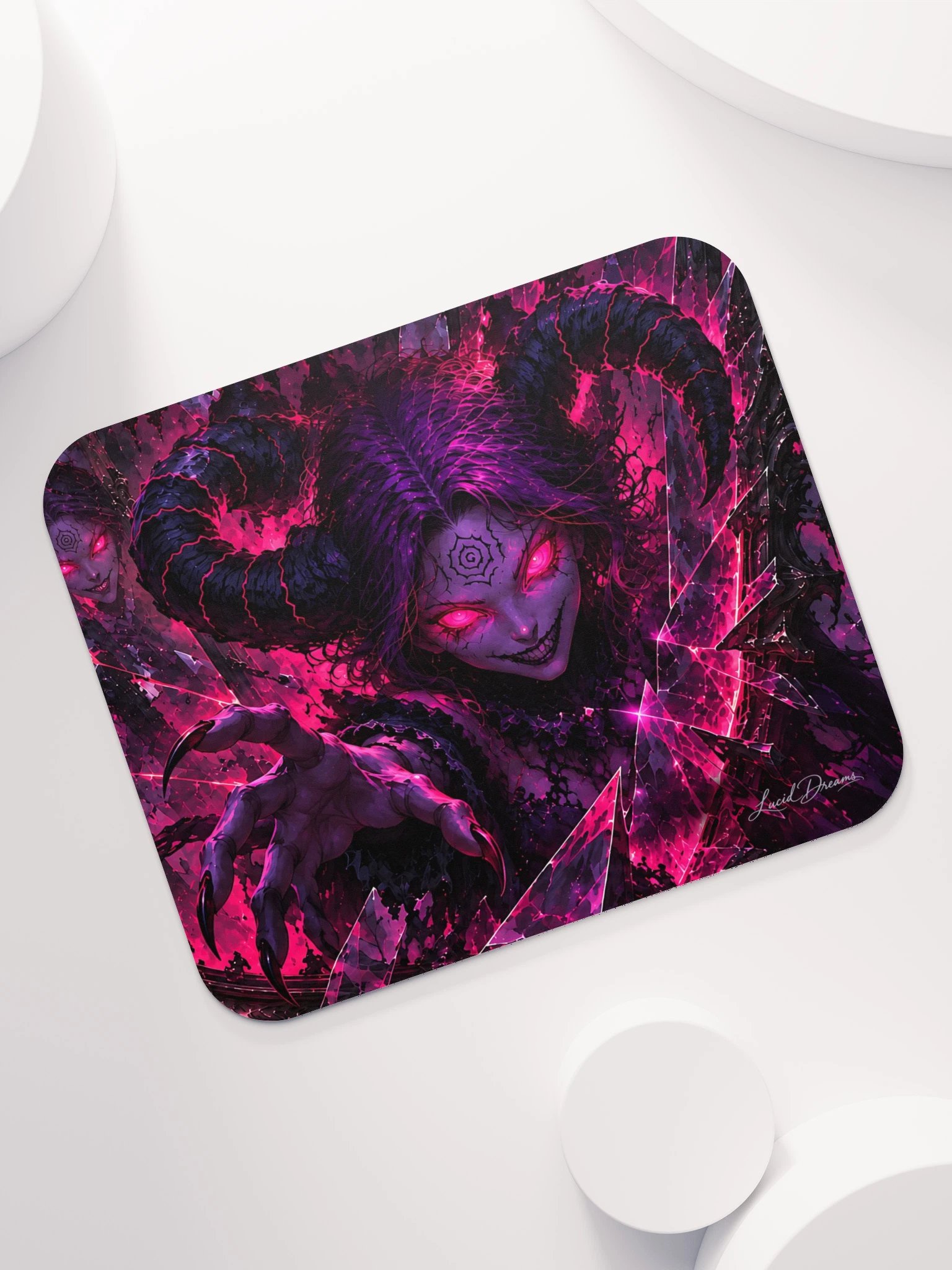 Behind the Glass Gothic Horror Mouse Pad product image (7)