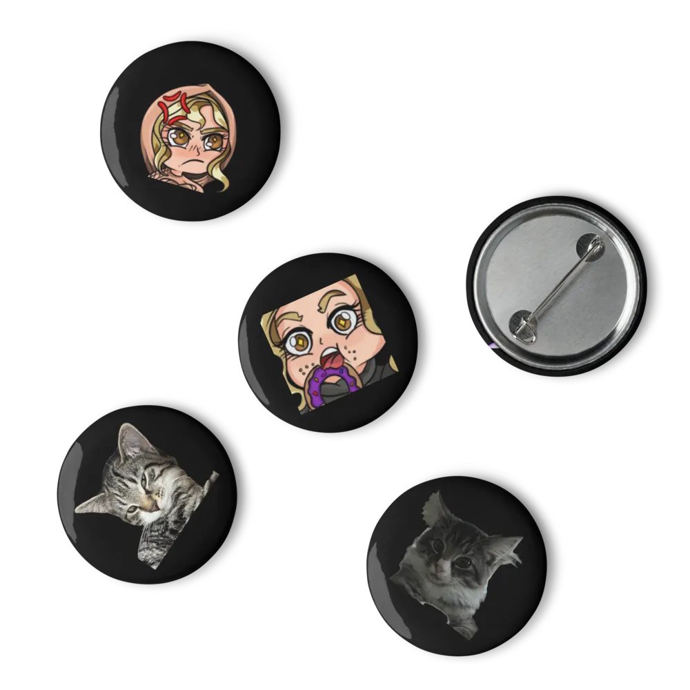 SandyVisions Pin Button Set product image (15)