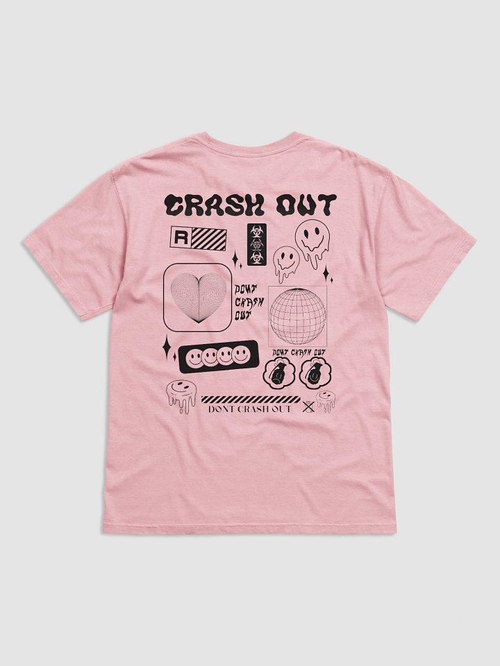 CRASH OUT TEE (BLACK) product image (1)