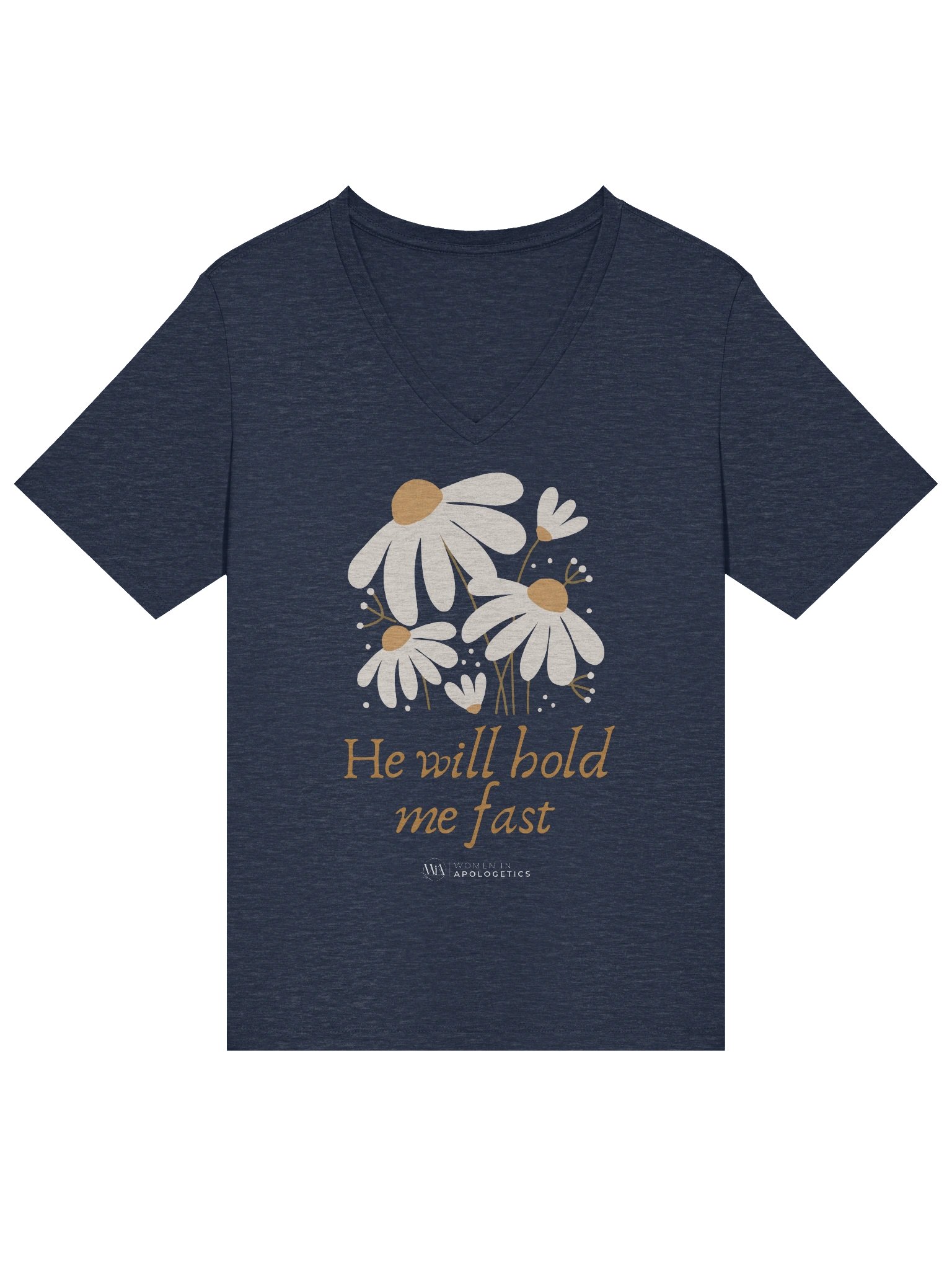 He Will Hold Me Fast Relaxed V-Neck product image (11)