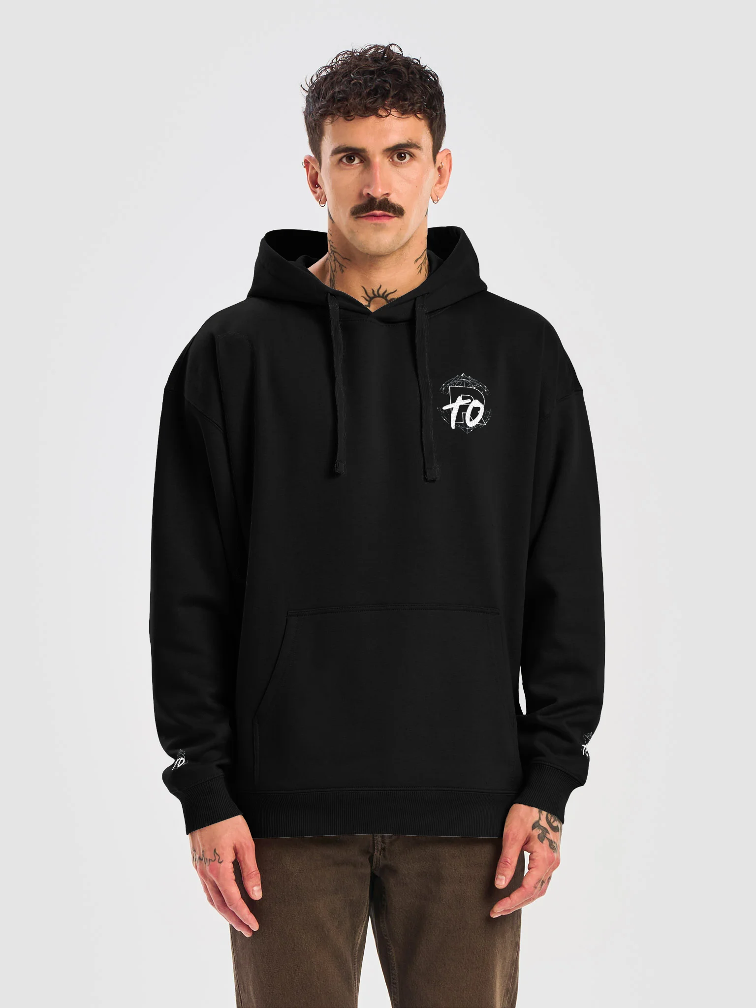 Geo Globe Mountain Graphic Hoodie product image (5)