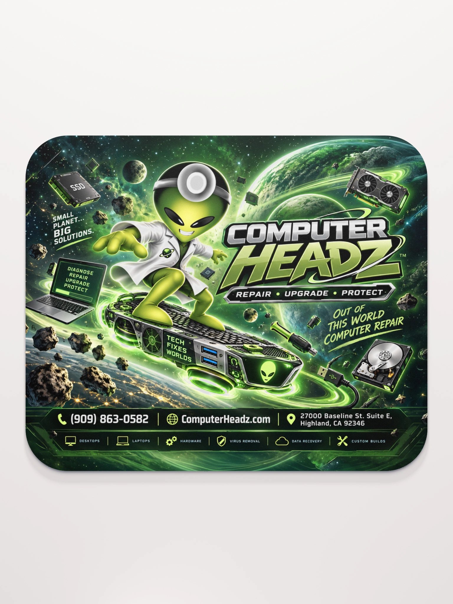 Computer Headz Tech Rider Mousepad – Edition 03 product image (2)