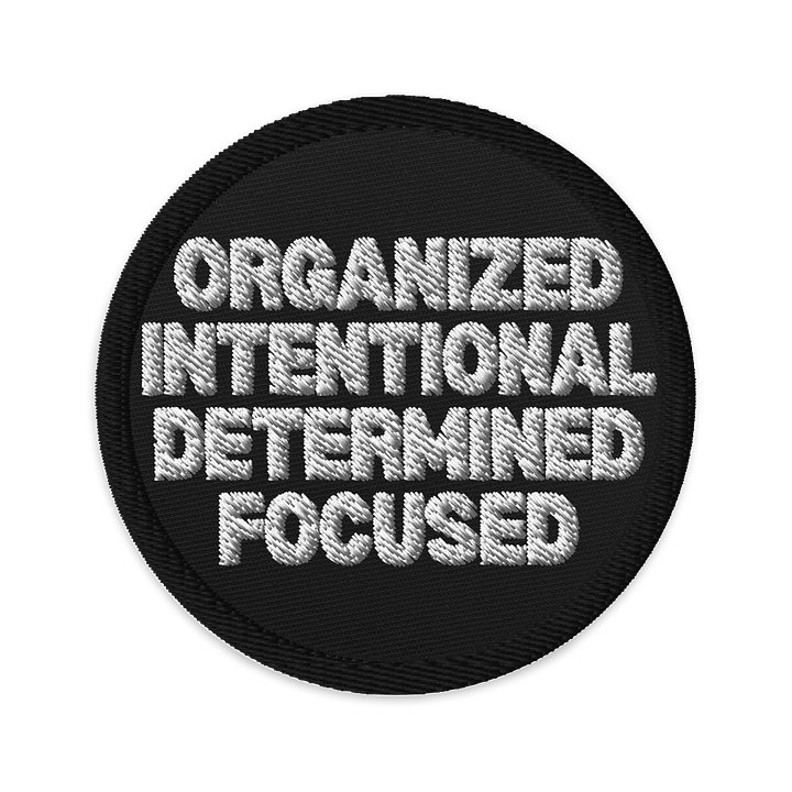 Intentional Embroidered Patch product image (1)