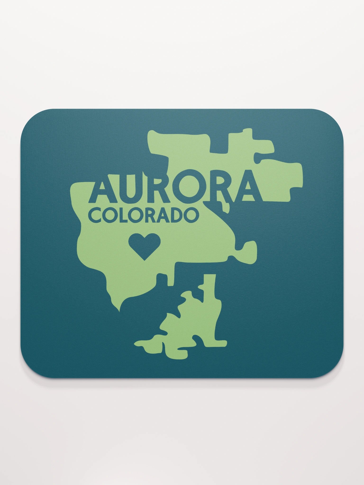 Aurora Map Mouse Pad product image (2)