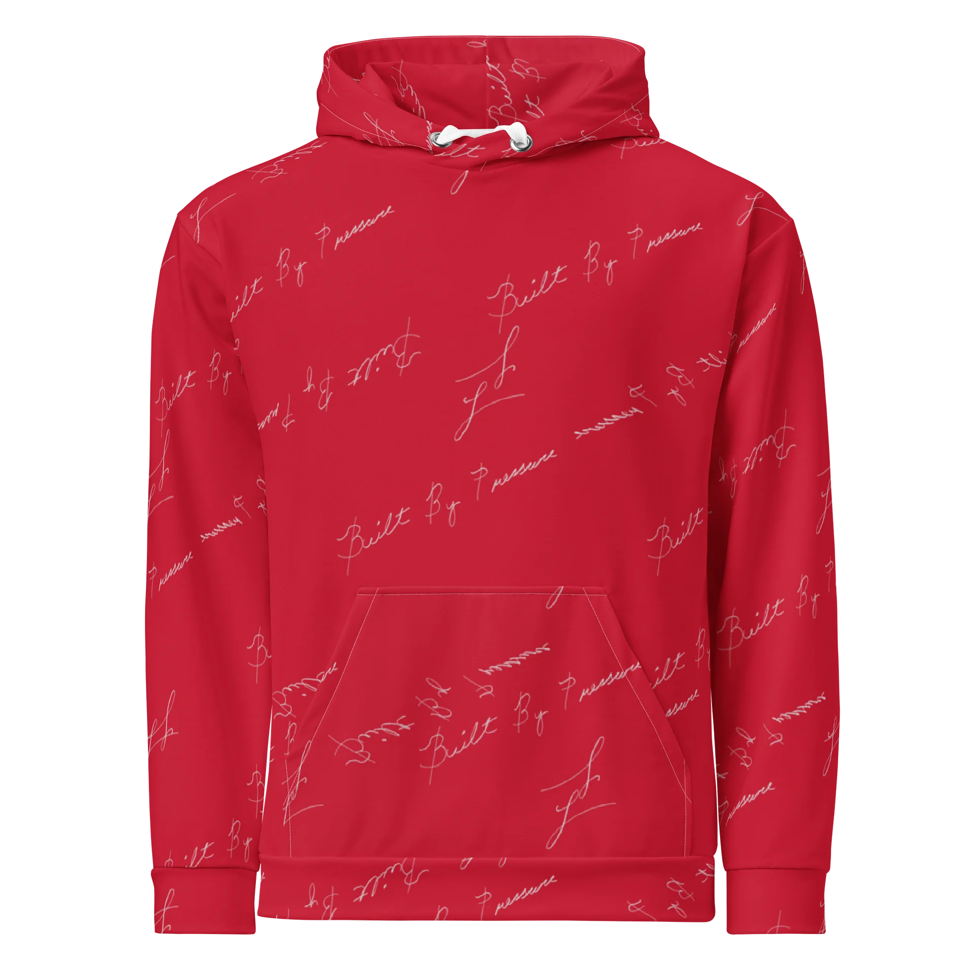 Built By Pressure Plasmatic Red Hoodie product image (3)