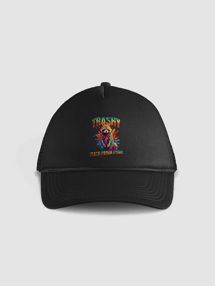 Trashy Trash Panda Pride Foam Trucker Hat product image (1)
