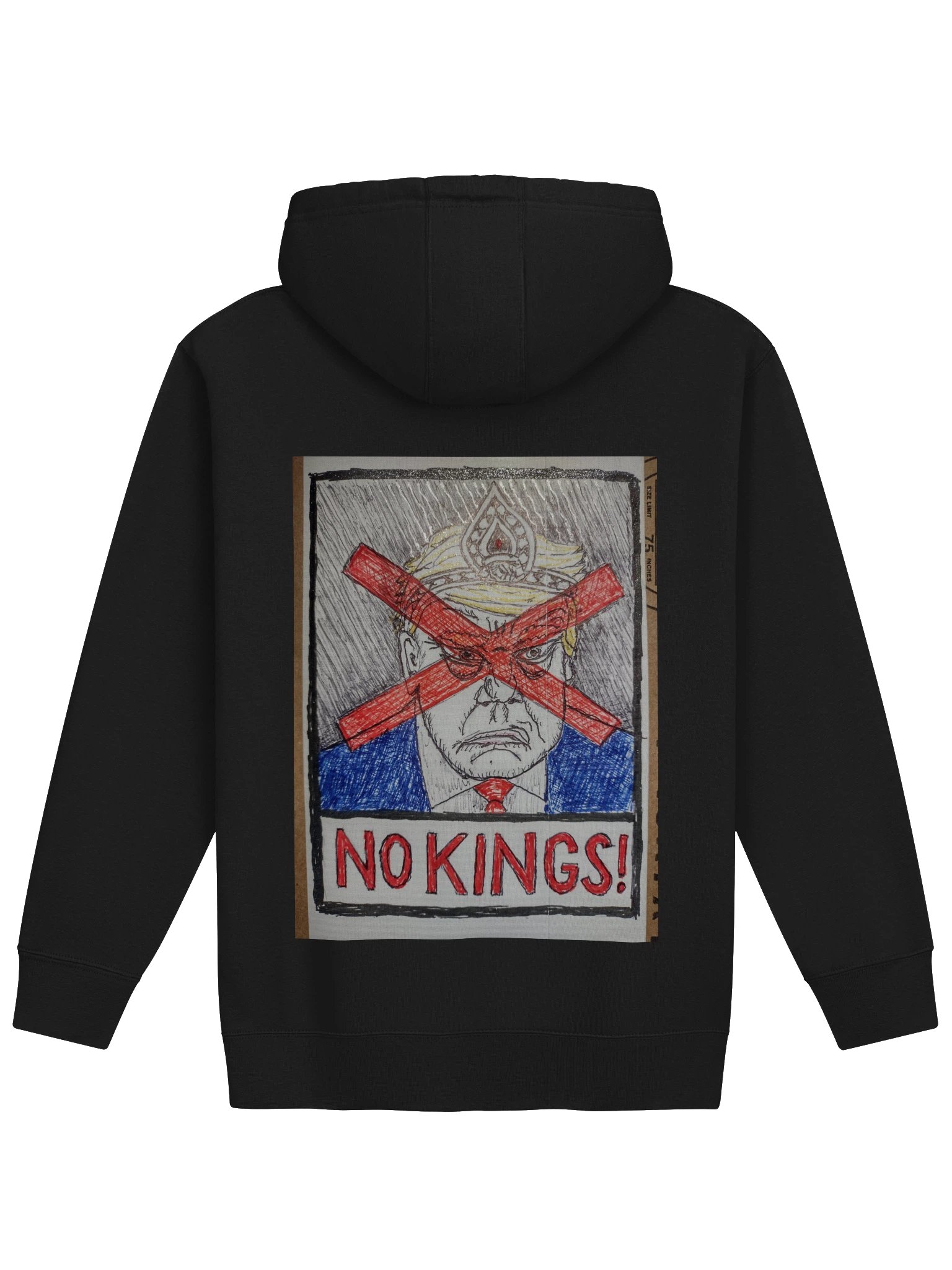NO KINGS! - Hoodie product image (1)