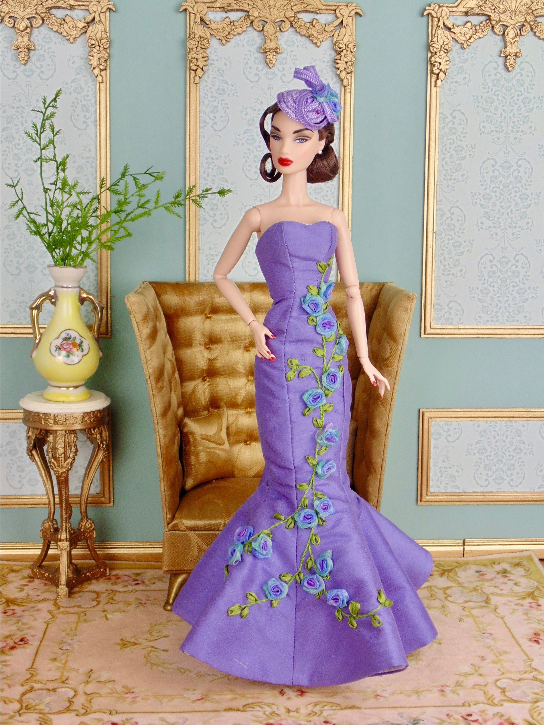 Alaina sewing pattern for 12" fashion dolls product image (4)
