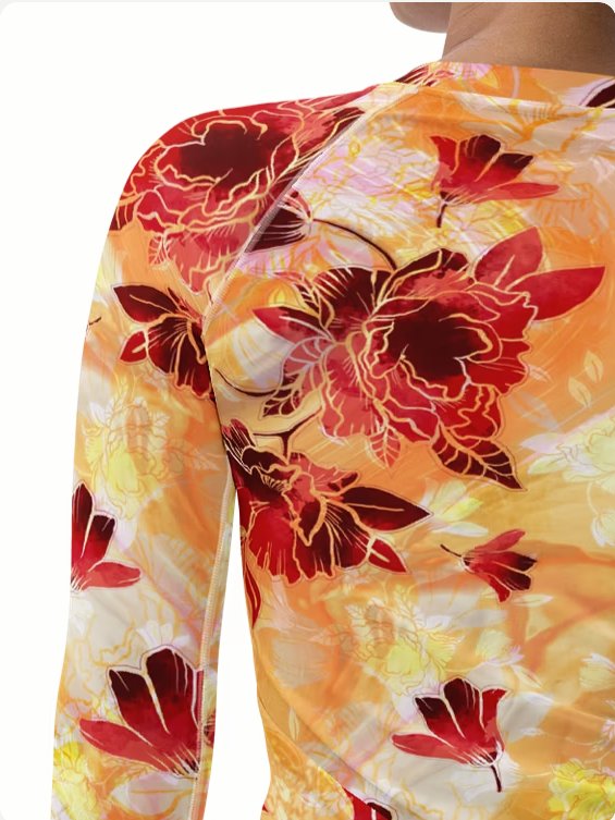 Sunset garden-Women's Rash Guard product image (5)