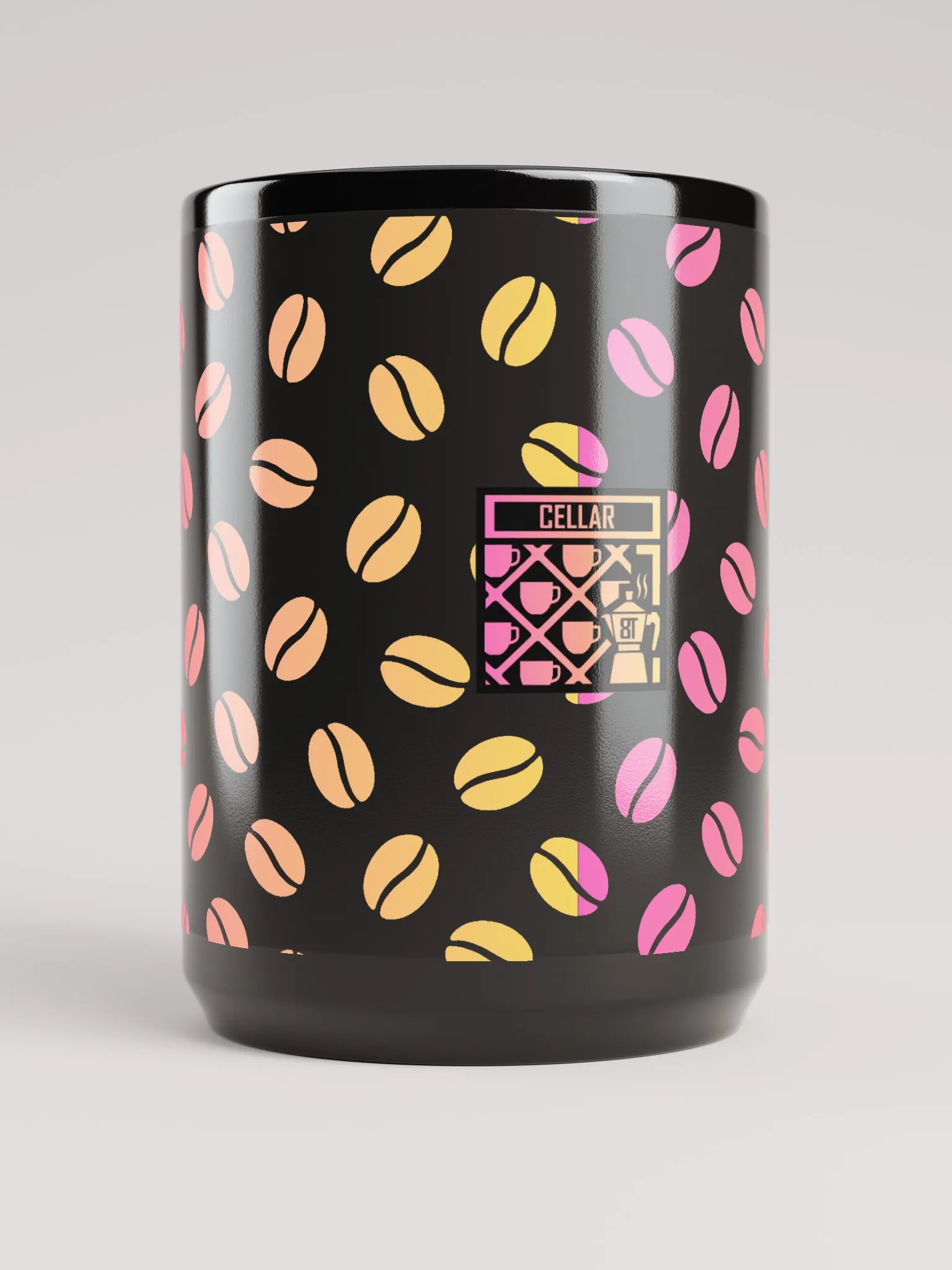 Cellar 8T Coffee - Colombia Single - Gloss Black Mug product image (5)