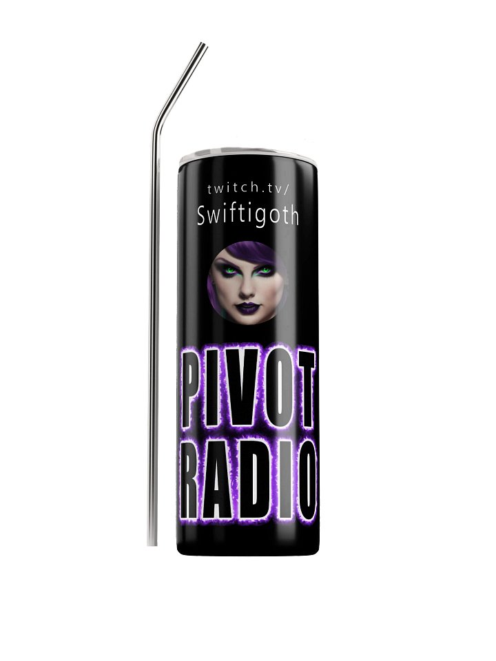 Pivot Radio Stainless Steel (Purple) Tumbler product image (1)