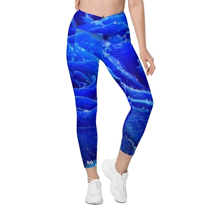 'Your Love' Crossover Leggings with Pockets product image (1)