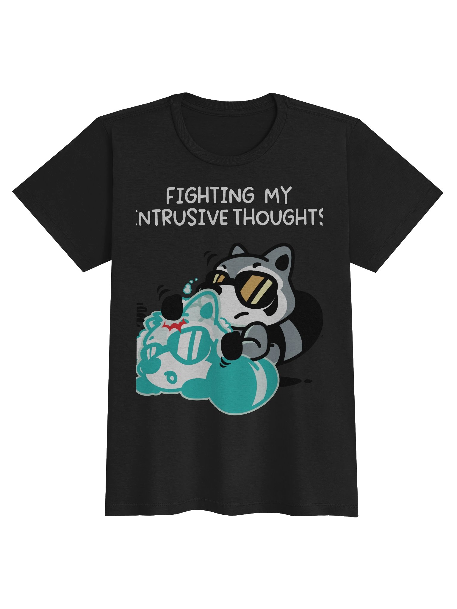 Fighting My Intrusive Thoughts Women's T-Shirt product image (6)