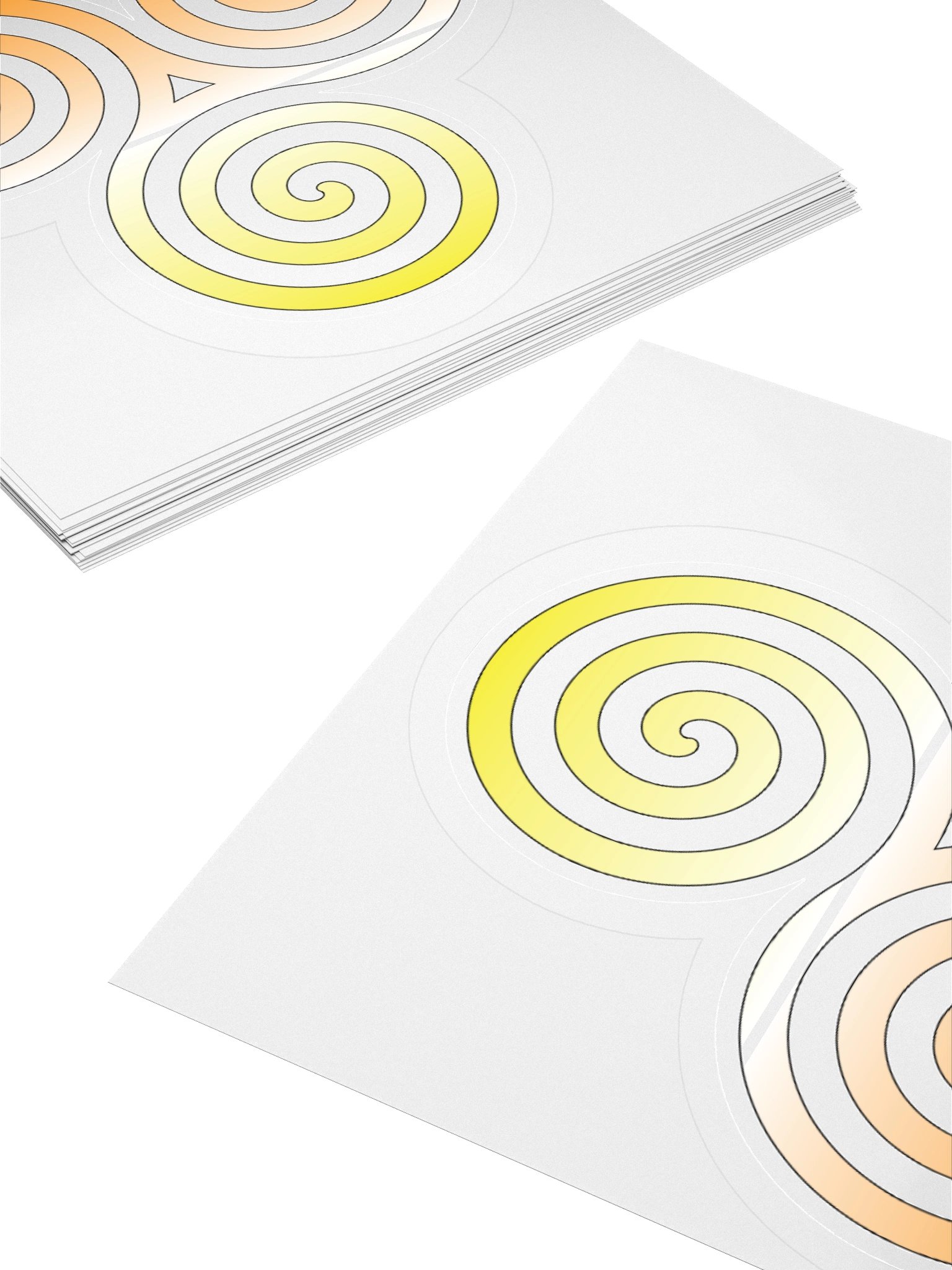 Maverique Pride Gradient Celtic Triskelion Sticker product image (11)