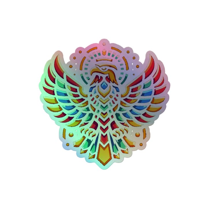 Phoenix Harmony Holographic Sticker Set product image (2)