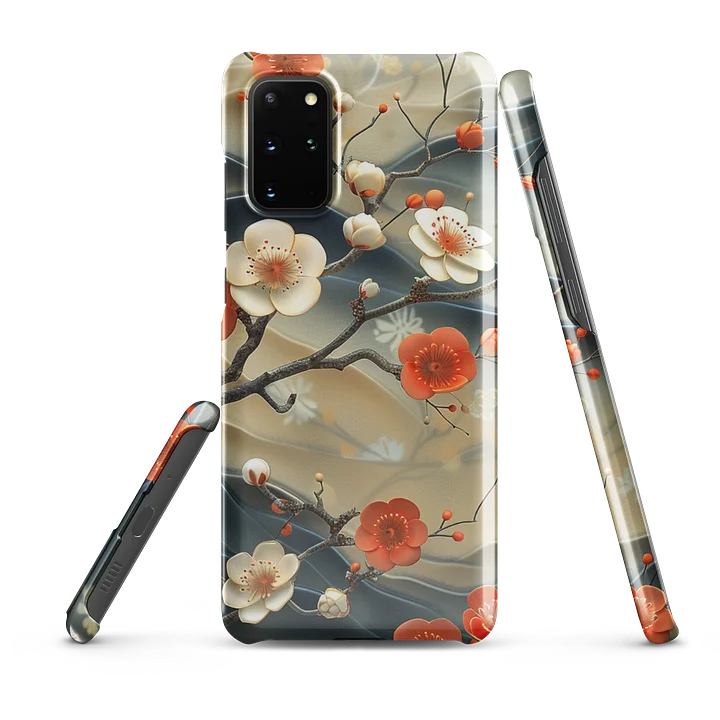 Traditional Japanese Floral Samsung Case - Plum Blossom Aesthetic Cover product image (6)