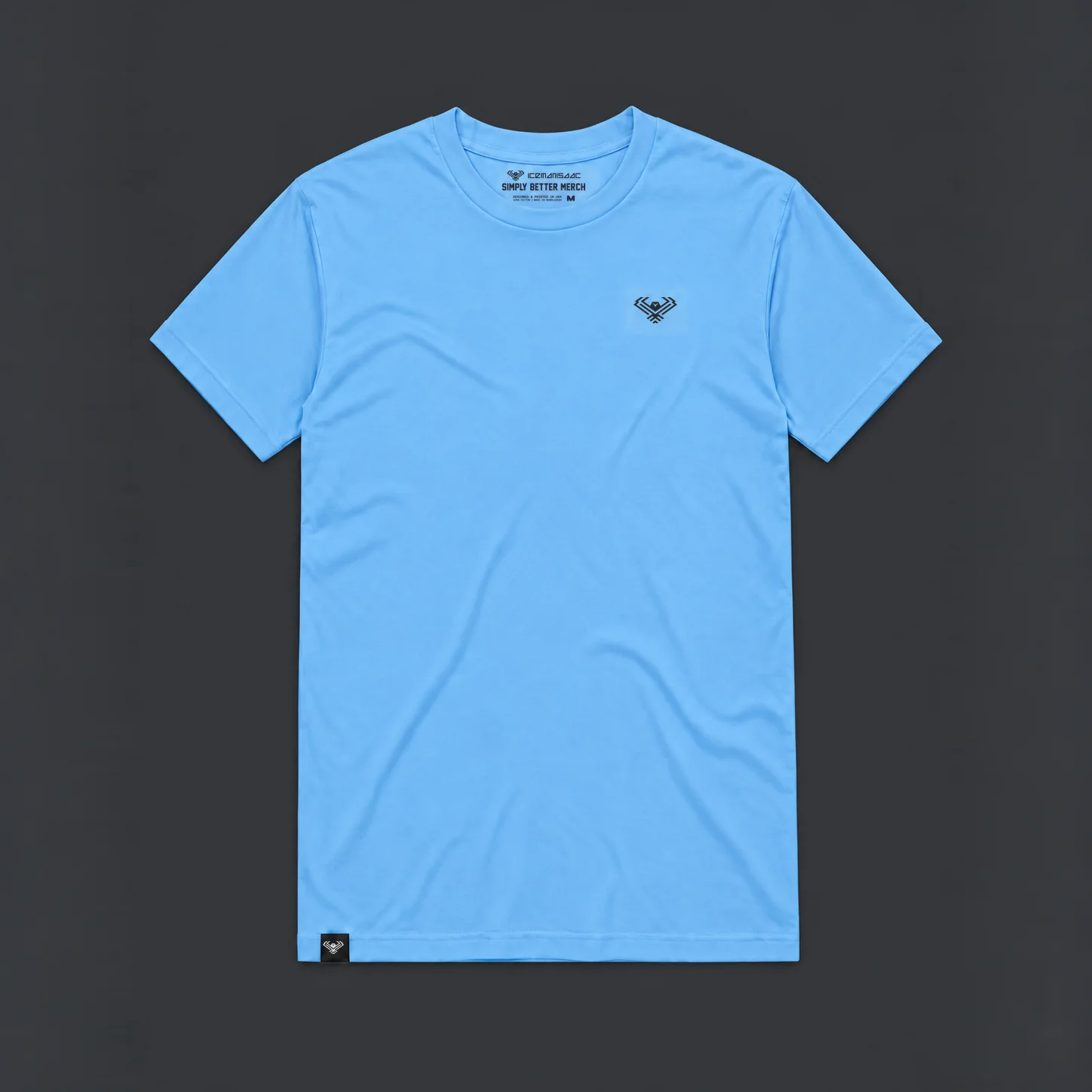 Minimal Academy T-Shirt - Blue product image (1)