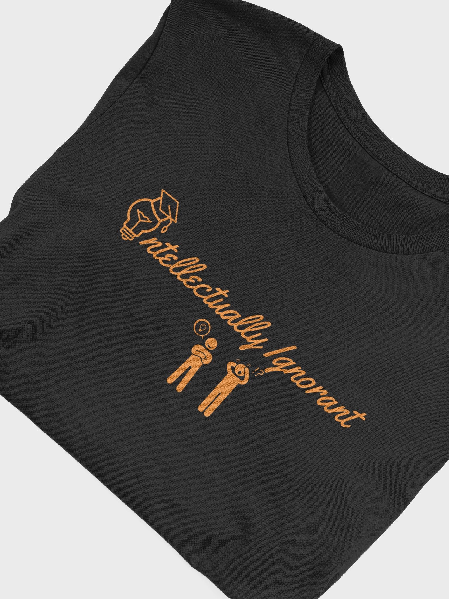 Intellectually Ignorant (Orange Logo) Supersoft T-Shirt product image (40)