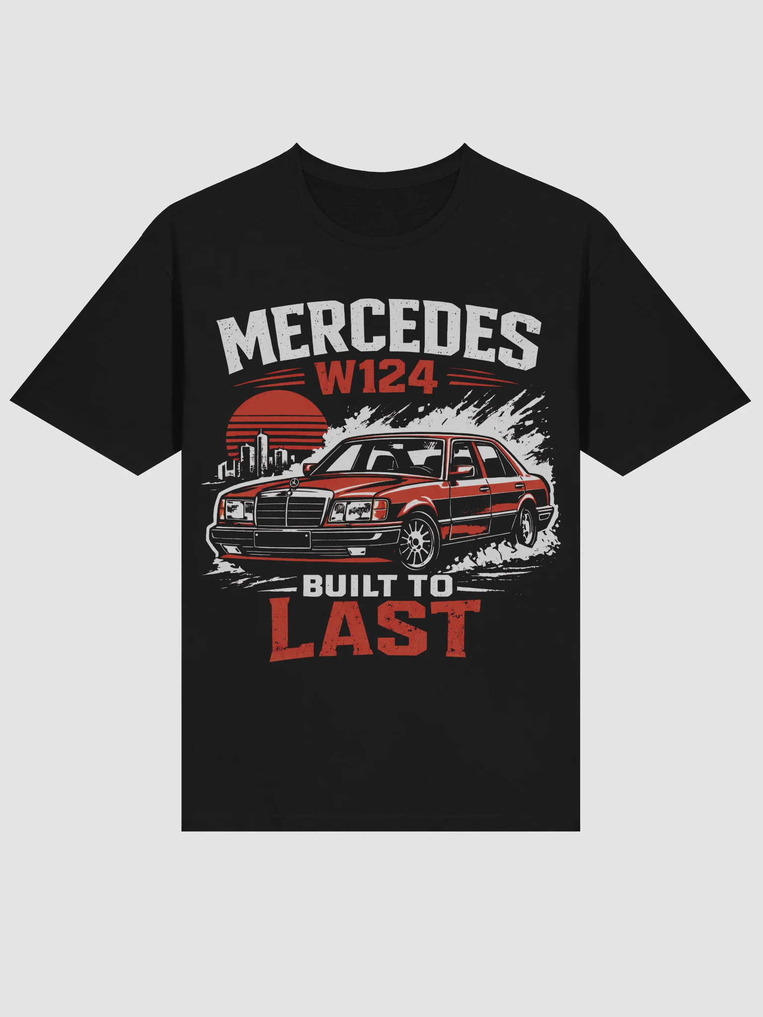 Mercedes W124 - Shirt product image (3)