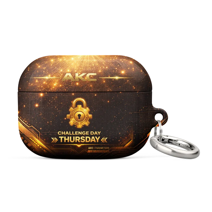 • AKC // Challenge Day Thursday AirPods® Case (Gen 3 / Pro Gen 1 / Pro Gen 2) | Arkfall Kitty Collective product image (1)