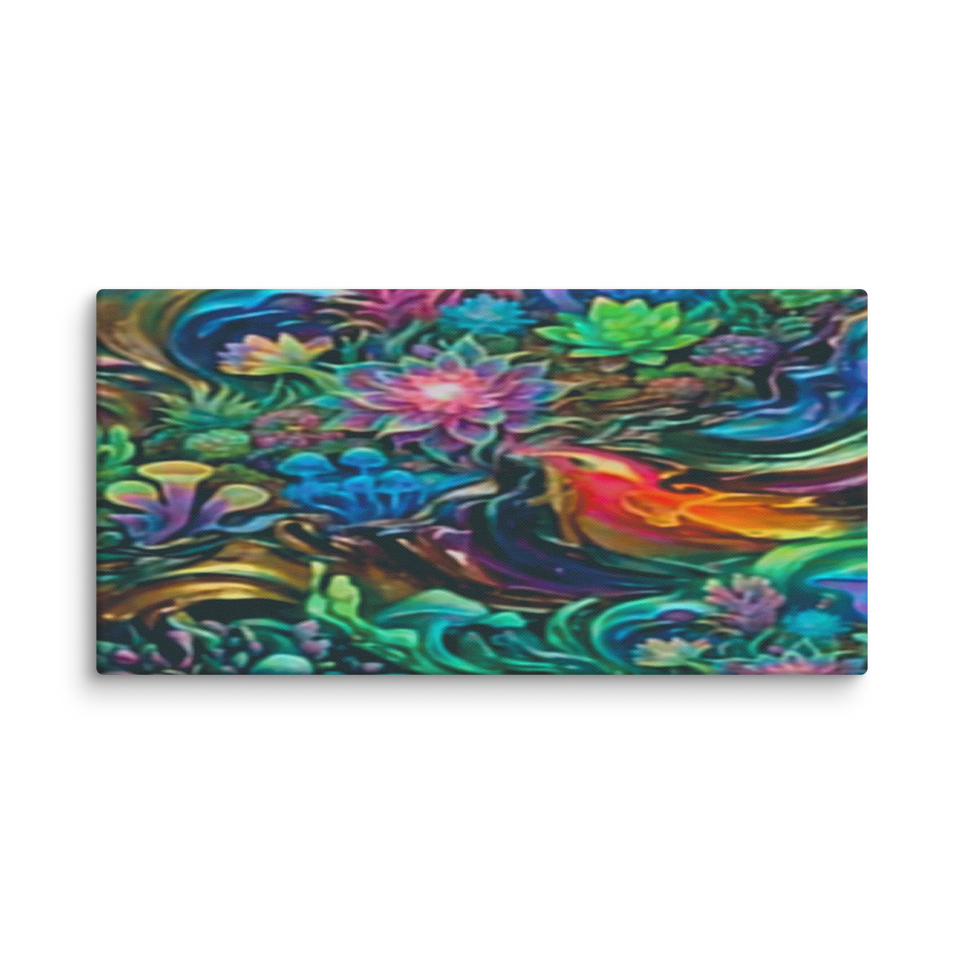 Bioluminescent Cradle - Wrapped Canvas product image (1)