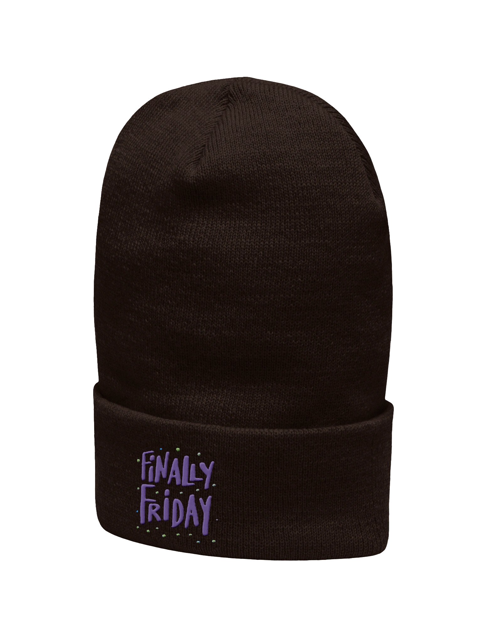 Finally Friday Cuffed Beanie product image (2)