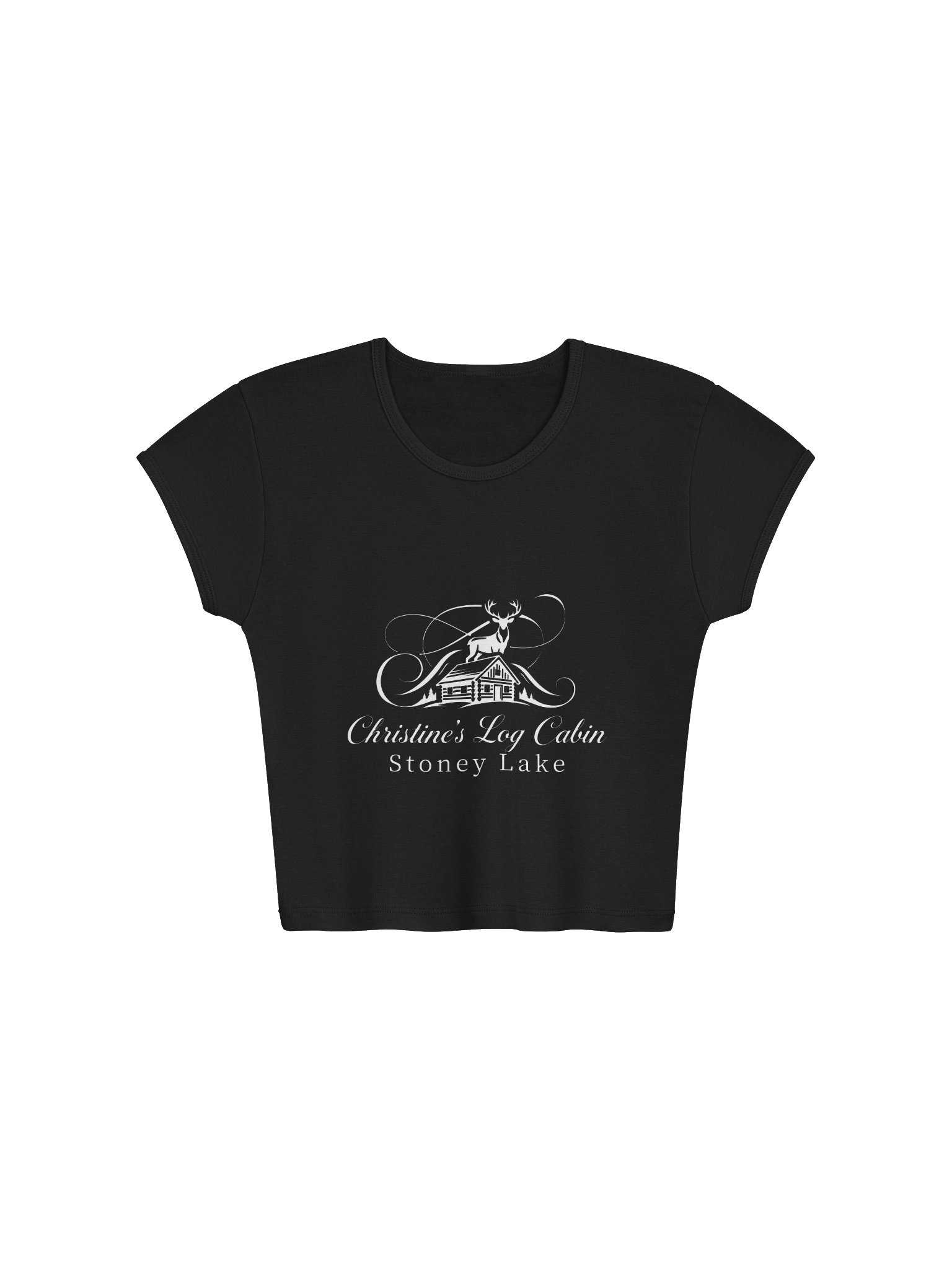 Christine's Log Cabin Crop Top | Stoney Lake Collection product image (1)