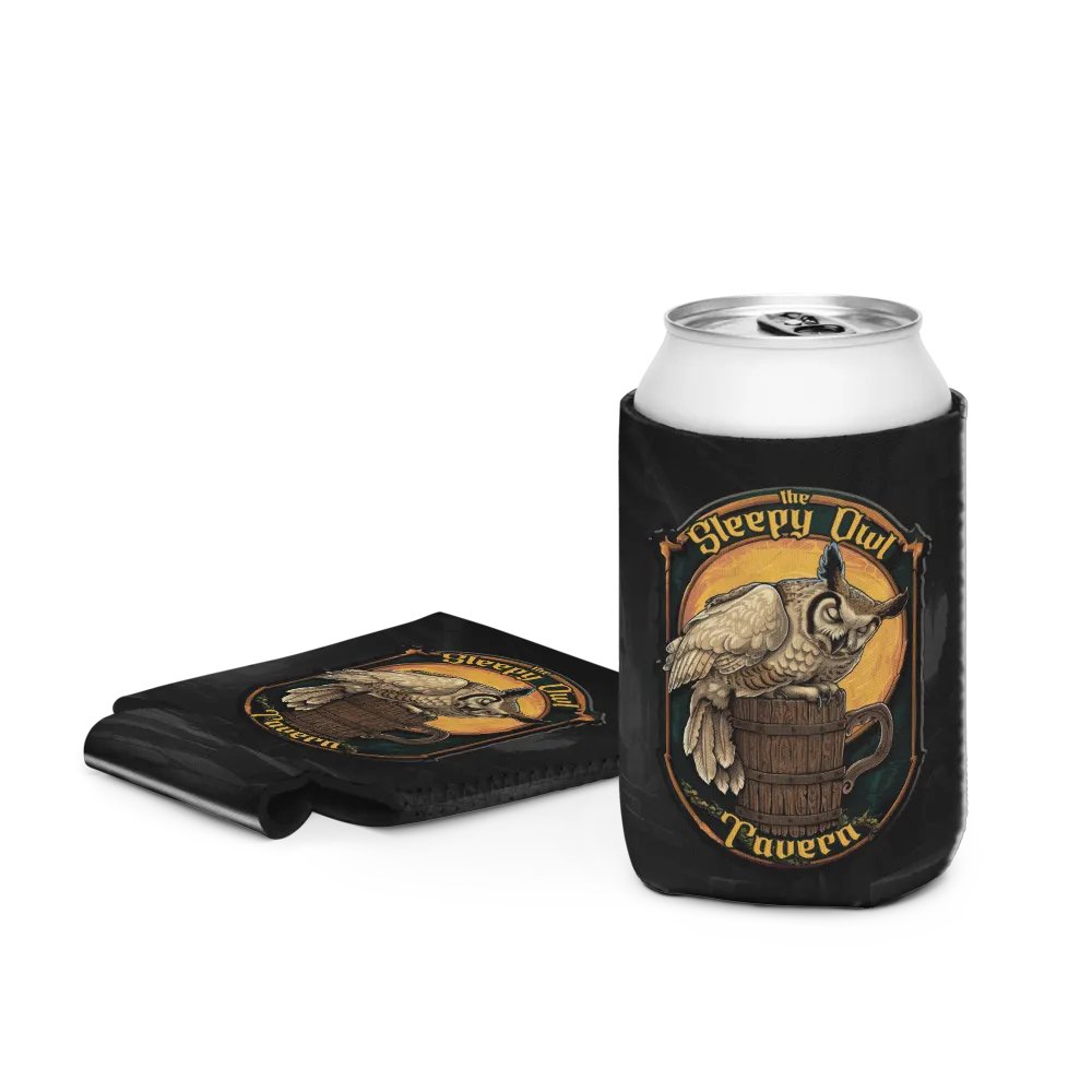 Sleepy Owl Coozie product image (4)