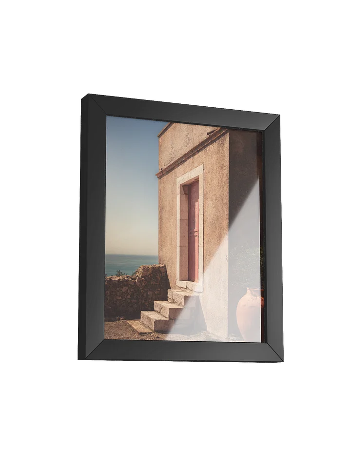The Old Doorway of Taormina, Italy Framed Matte Poster product image (2)