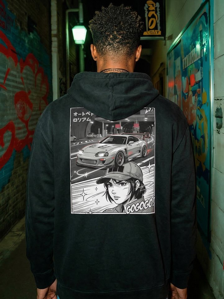 JDM Anime Hoodie product image (1)