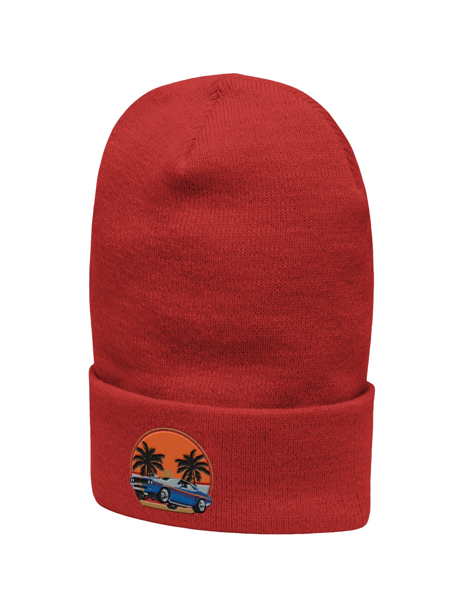 Red Muscle Car Beanie product image (2)