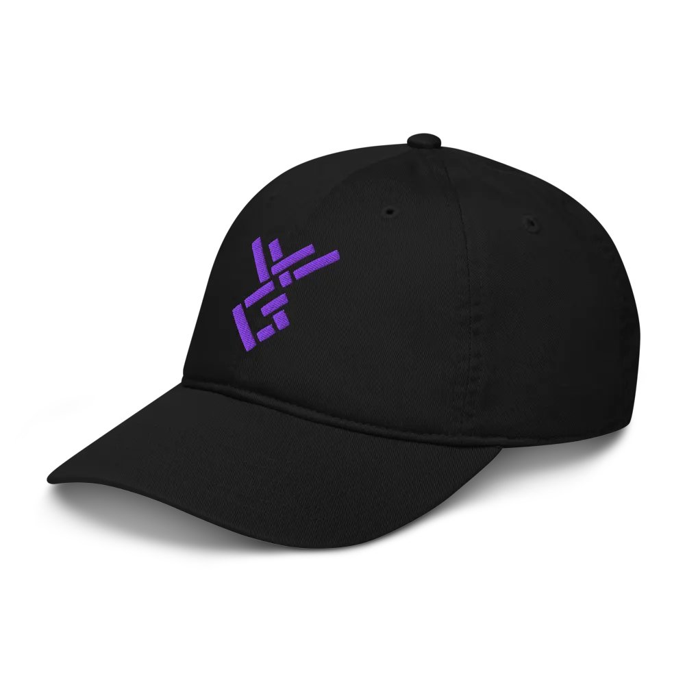 TheWiseGrape Purple Logo Dad Hat product image (4)