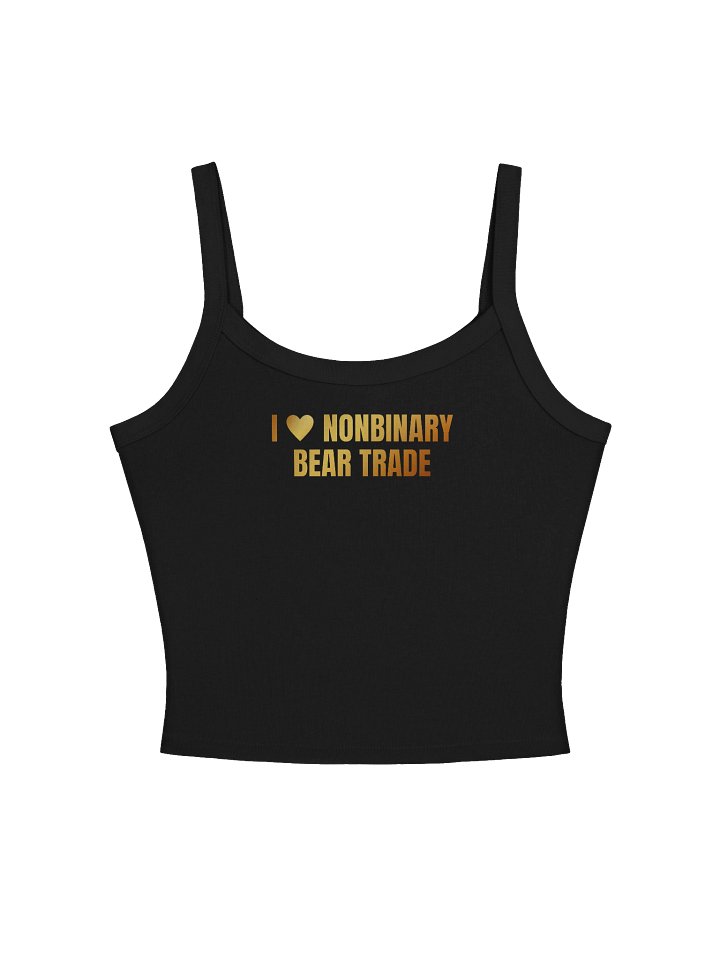 I Heart Nonbinary Bear Trade Tank product image (1)