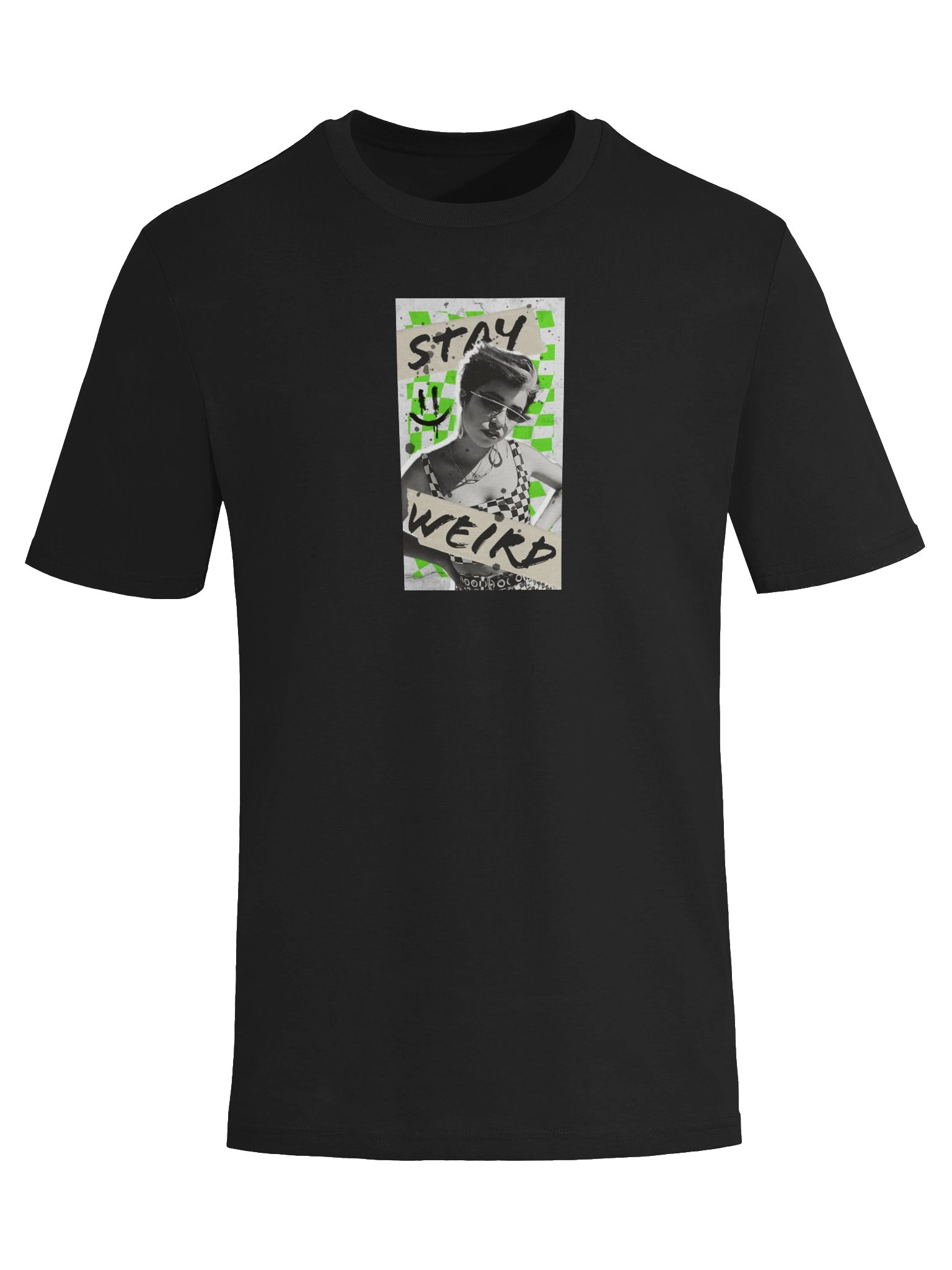 Stay Weird Punk Collage Tee product image (23)