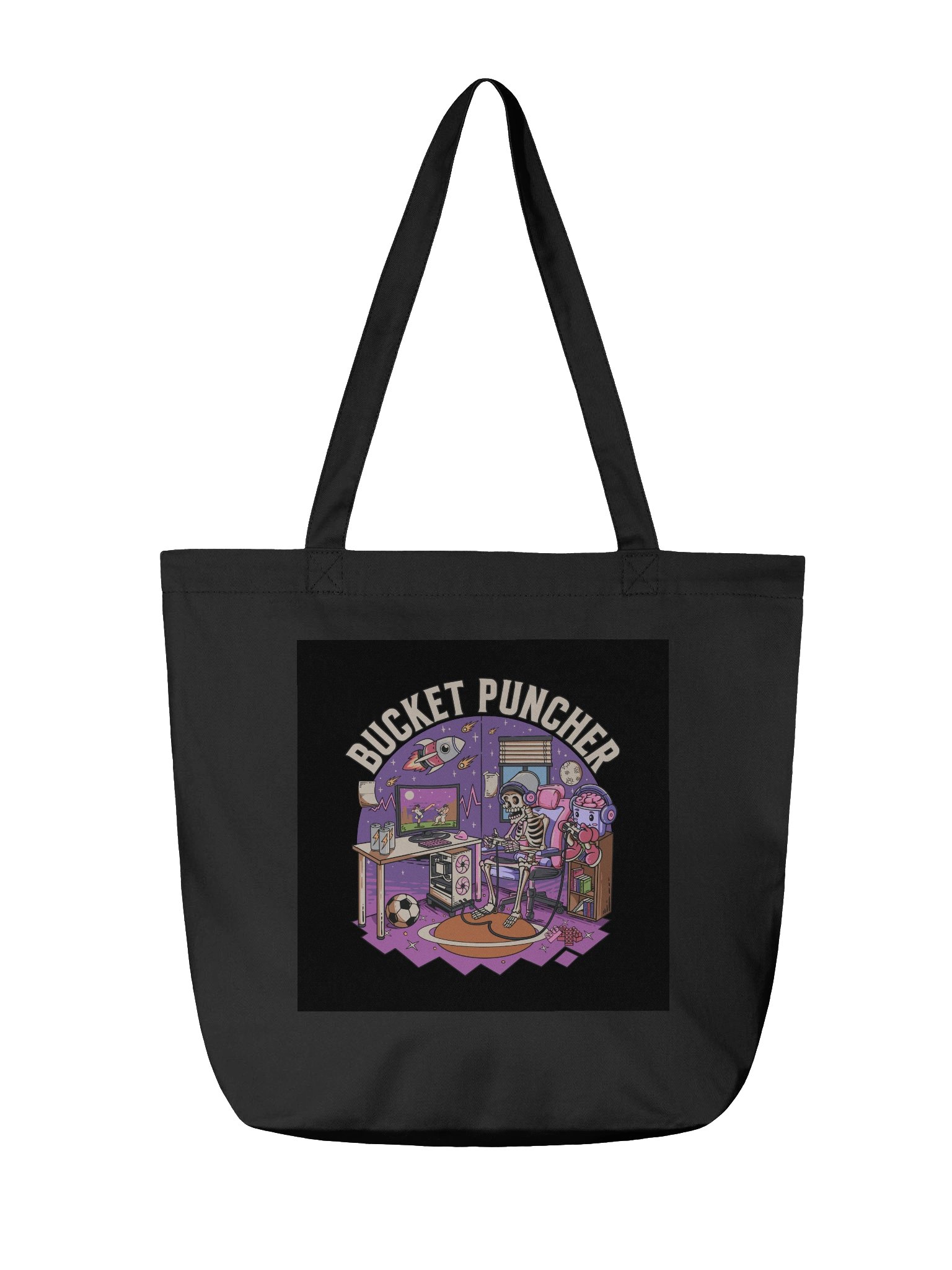 The Bucket Puncher Vintage Eco-Friendly Tote Bag product image (3)