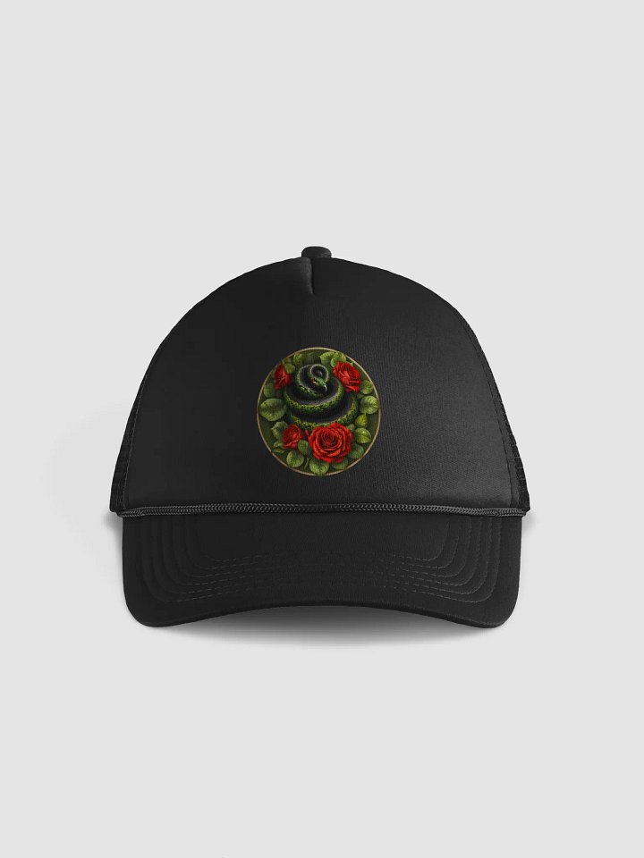 Serpentine Elegance Trucker Hat product image (1)