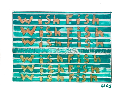 Wish Fish Print product image (1)