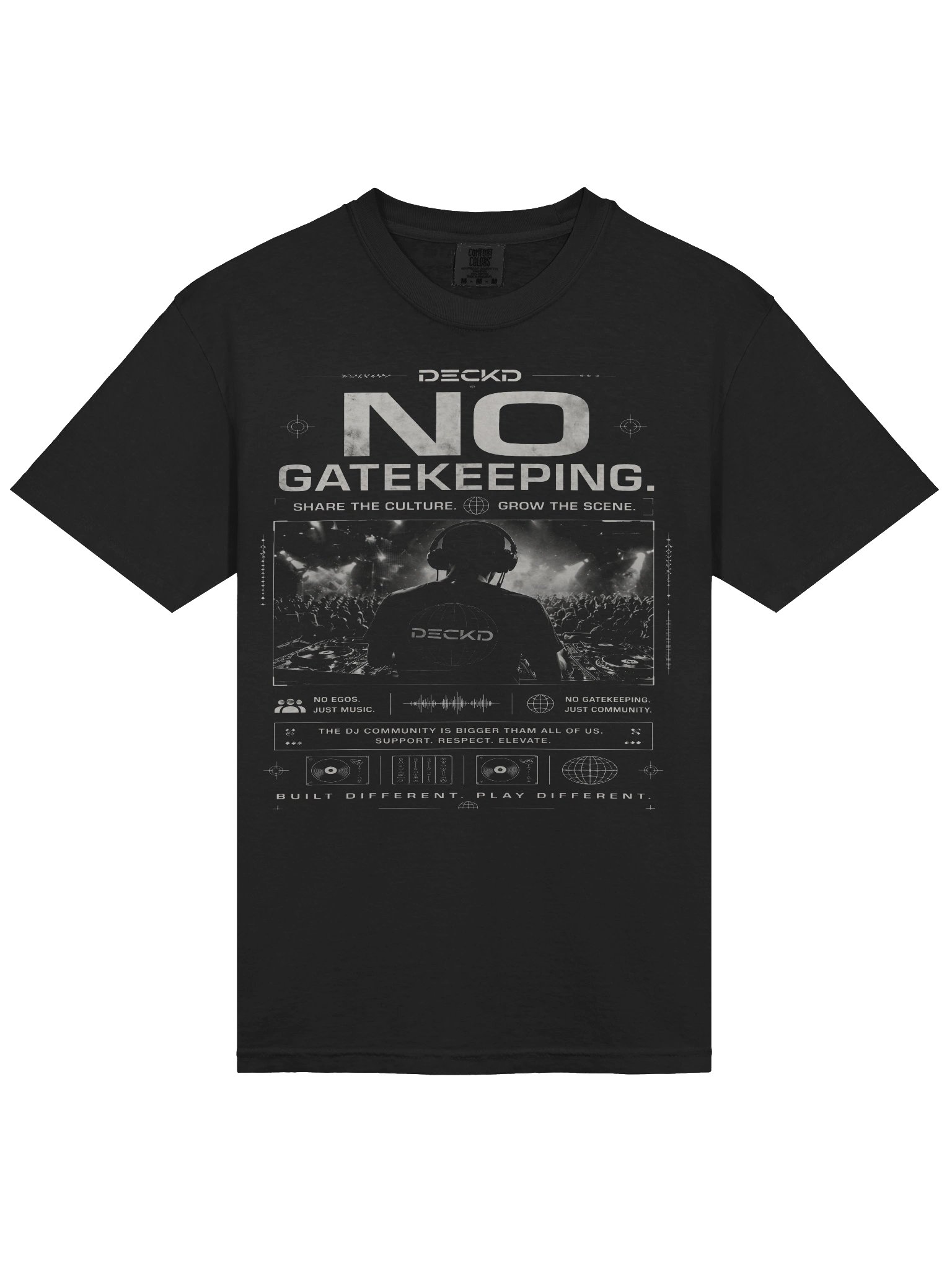 🎧 NO GATEKEEPING TEE product image (3)