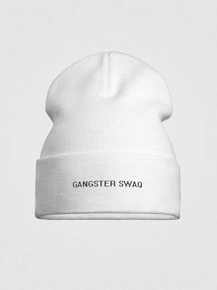 Gangster Swaq Beanie (White) product image (1)