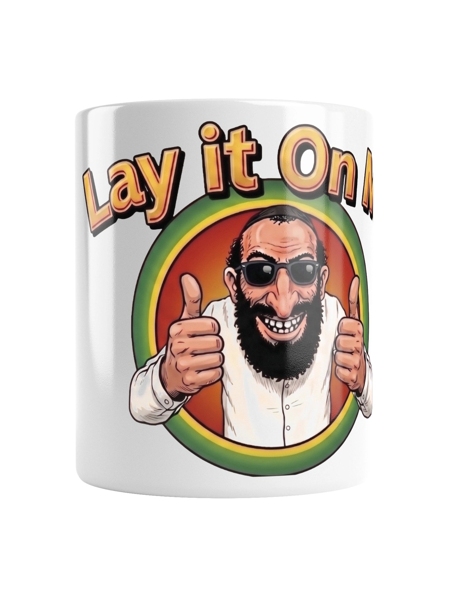 Lay It On Me Mug – Thumbs Up product image (2)