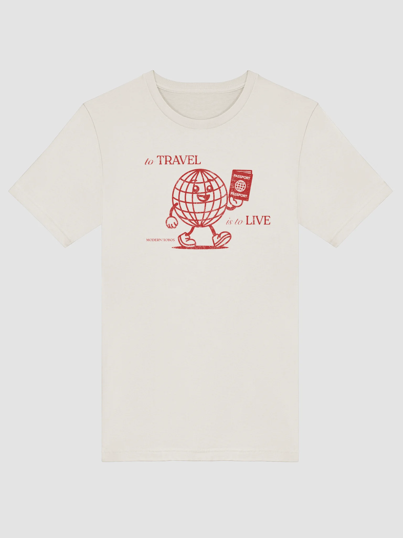 Happy World (Red) T-shirt product image (29)