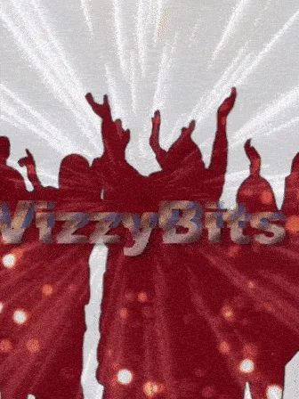 Dancing figures with animated background product image (1)