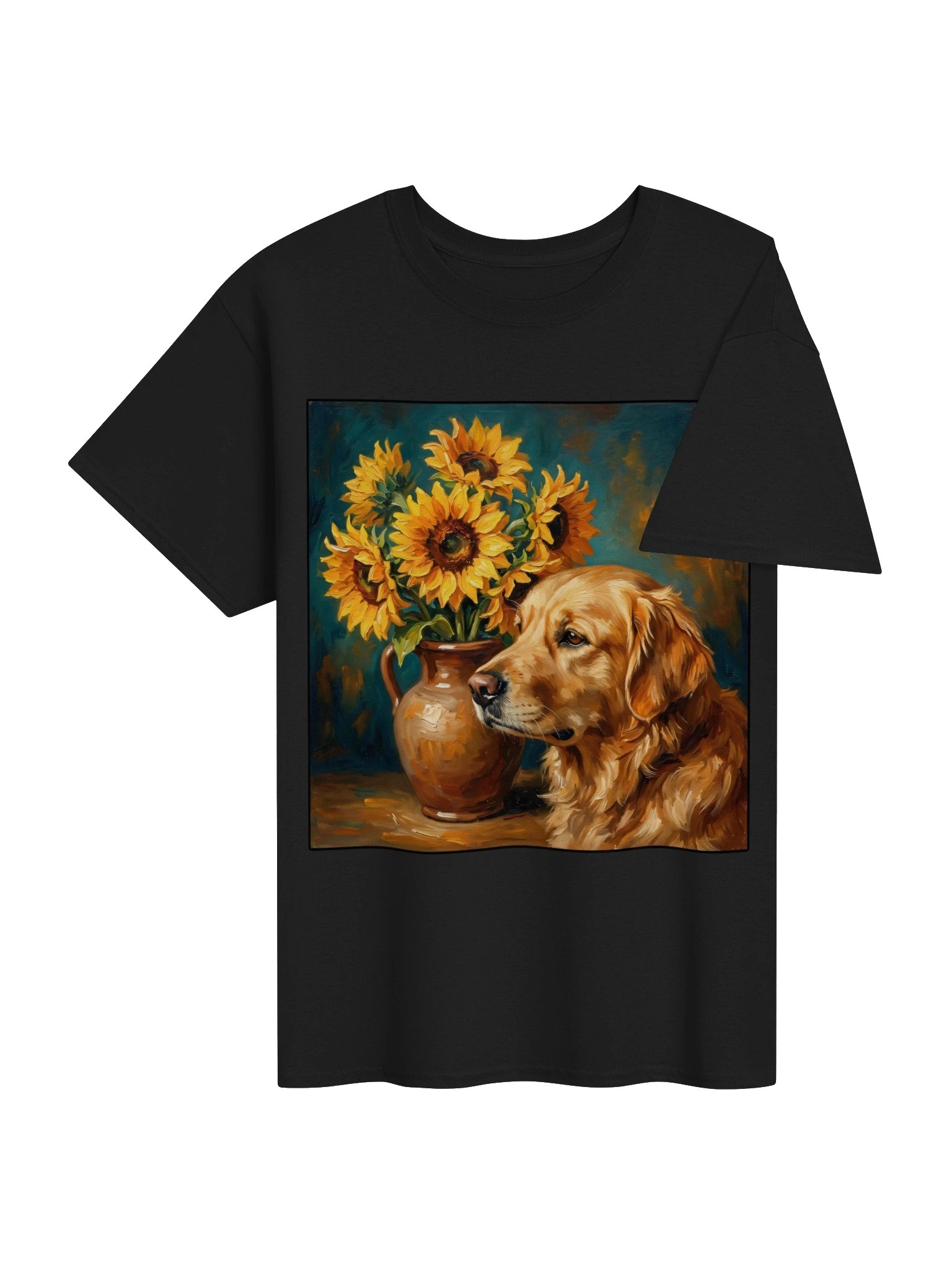 Sunflowers Golden Tee product image (19)