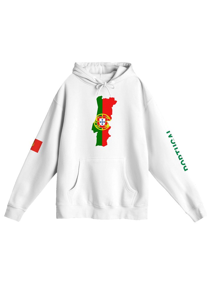 Portugal 2026 World Cup Flag Hoodie - Premium 3-End Fleece - Unisex Hoodie product image (2)